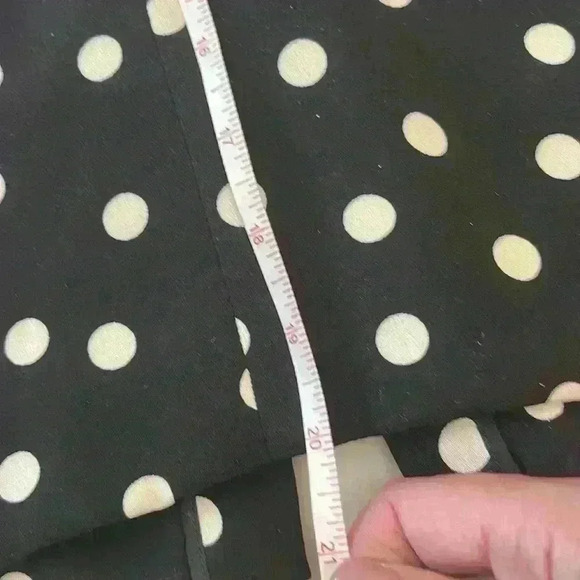 Vintage Black and white polka dot bespoke Geoffrey Beene size 6/8 - Picture 8 of 8